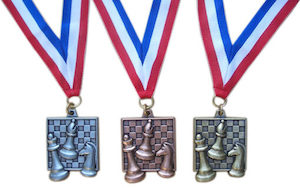 Chess Award Medal Set 1