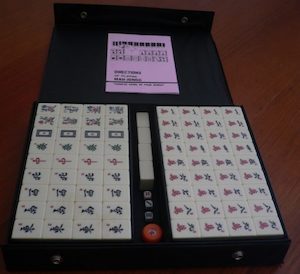 Mahjong Set with Large Tiles