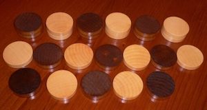 Draughts/Checkers Counters 40mm Diameter