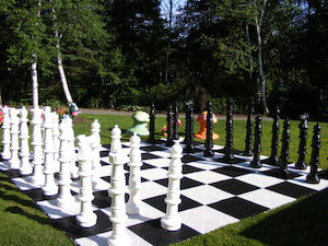 Garden Chess Set 1200mm King