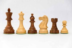 Babul Timeless Classic Chessmen. 95mm King