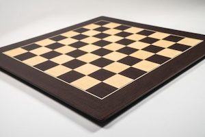 Wenge Barcelona Deluxe Chess Board 50mm Squares