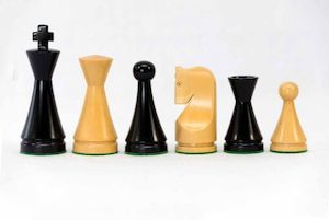 Modern Staunton Chessmen. 101mm King