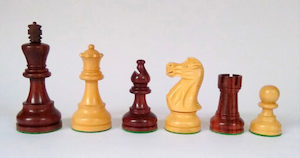 Anjan Timeless Classic Chessmen. 95mm King REDUCED PRICE