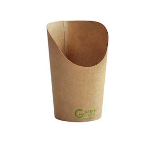 GREEN CHOICE Kraft Chip Cup - 12oz - 1000pcs