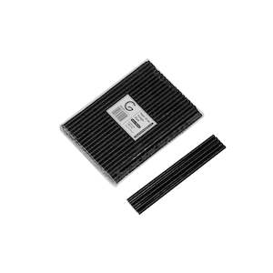 GREEN CHOICE Black Paper Straw Straight 140mm - 5mm - 10,000pcs