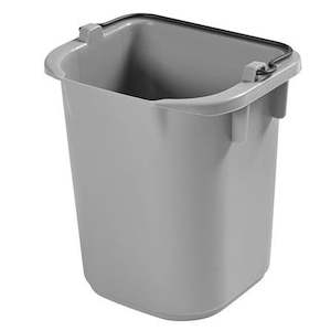 Internet only: Rubbermaid Heavy Duty Pails 4.8L Set of 4 Grey