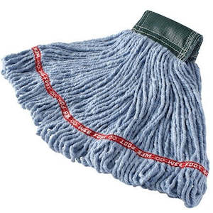 Internet only: Rubbermaid 20oz Web Foot Wet Mop, 5" Headband Launderable, 4 color options