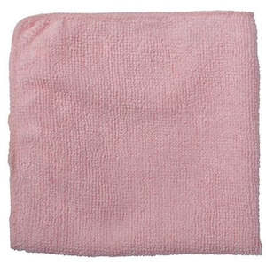 Internet only: Rubbermaid 40cm x 40cm Microfiber Cleaning Cloth, Pink ***On Clearance***