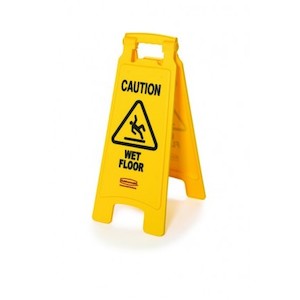 Internet only: Rubbermaid Floor Sign 'Caution Wet Floor' 2 or 4 sided