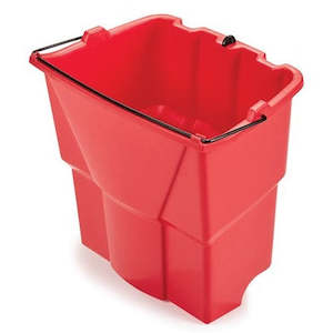 Internet only: Rubbermaid Dirty Water Bucket for Wavebrake Combo - Red