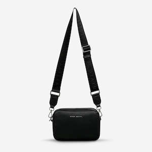 Plunder Bag with Webbed Strap - Black