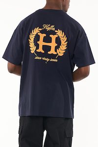 Clothing: Block Tee 220/Regal - Navy