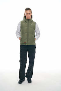 Classic Down Vest - Khaki