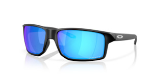 Oakley Sunglass - GIBSTON XL Matte Black/Prizm Sapphire