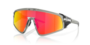 Oakley Sunglass - LATCH PANEL Grey Ink/Prizm Ruby