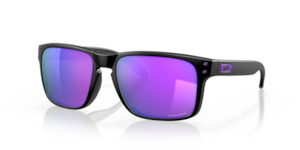 Oakley Sunglass- HOLBROOK Matte Black/Prizm Violet