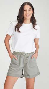 Clothing: Maggie Shorts - Khaki