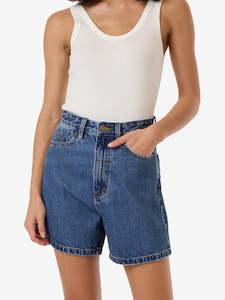 Clothing: Koko Short - Double Rinsed Blues