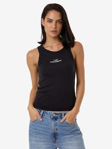 Emblem Of Strength Sloane Tank - Washed Black