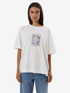 Deadly Bella Box Tee - Dirty White