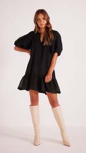 Raven Mini Dress - Black"