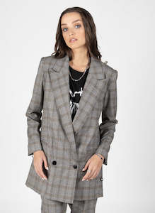 Clothing: Tux Jacket - Houndstooth