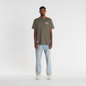 Scripted Tee - Seagrass