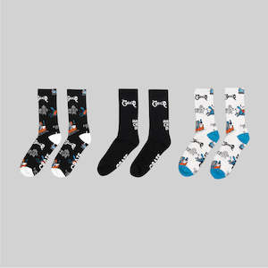 Clothing: Rainbows End Sock Pack - Multi