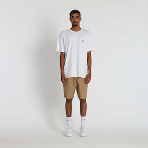 Script Walk Shorts - Tan