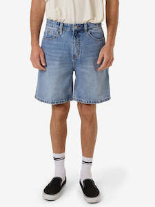 Clothing: Slacker Denim Short - Tempest Blue