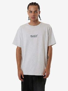 Workwear Embro Merch Fit Tee - White Marle