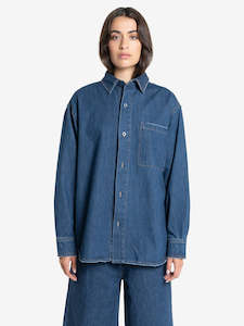 Austin Denim Shirt - Indigo Rinse