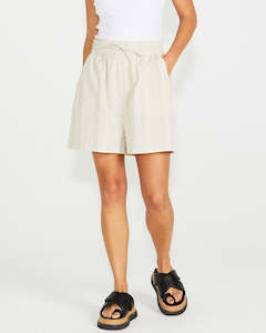 Odell Shorts - Natural Stripe