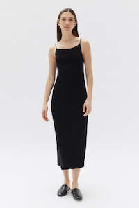 Clothing: Freya Knit Dress - Black