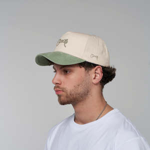 Scripted 1/2 Cord Snapback - Tofu