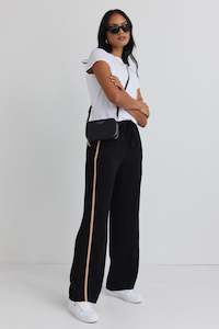 Confident Wide Leg Pant - Black