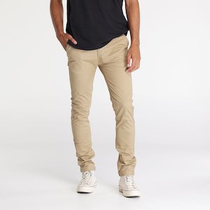 Clothing: Stretch Chino - Light Camel