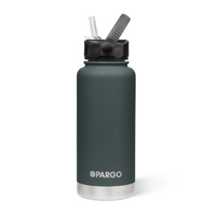 950ml Insulated Sports Bottle - BBQ Charcoal