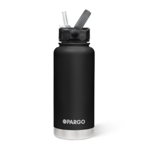 950ml Insulated Sports Bottle - Midnight Black