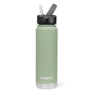 750ml Insulated Sports Bottle - Eucalypt Green