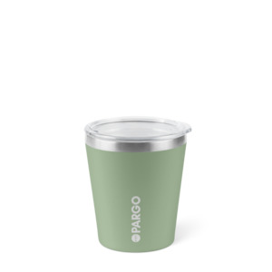 8oz Insulated Coffee Cup - Eucalypt Green