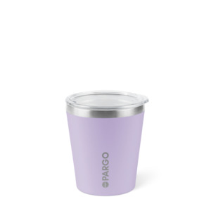 8oz Insulated Coffee Cup - Love Lilac