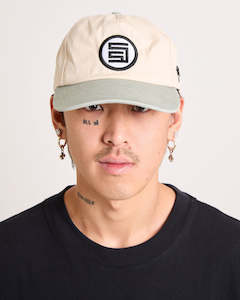 S-Dot Snapback Cap - Sage Green