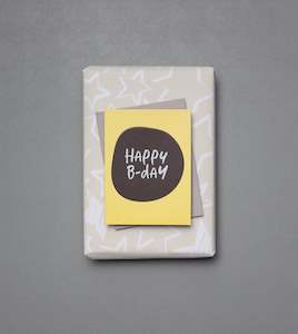 Happy Birthday Speech Greeting Card - Lemon