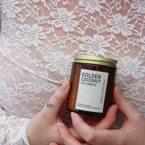 Golden Coconut Candle - Regular