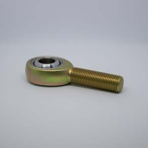 Radial UNF chrome moly male heavy duty shank rod end