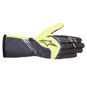 Alpinestars Youth 1 K S V2 Glove Anthracite Lime Race