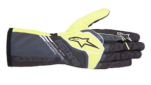 Alpinestars 1 K Race V2 Glove Adult Anthracite Lime