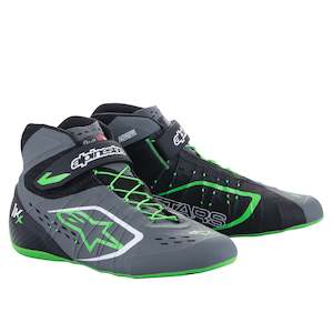 Alpinestars 1 KX V2 Kart boot  Black Dark Grey Green Fluro -(special order only)